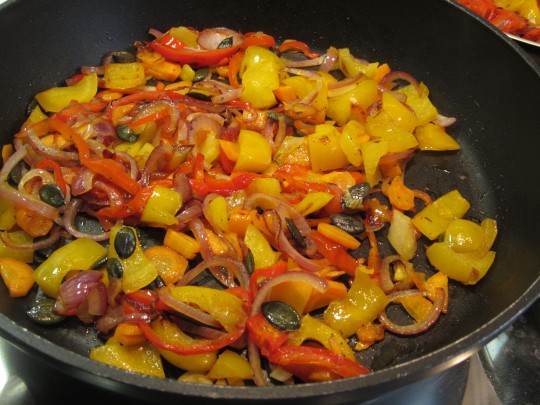 Zart: Gemüse mit mildem Curry für unsere Sensibelchen