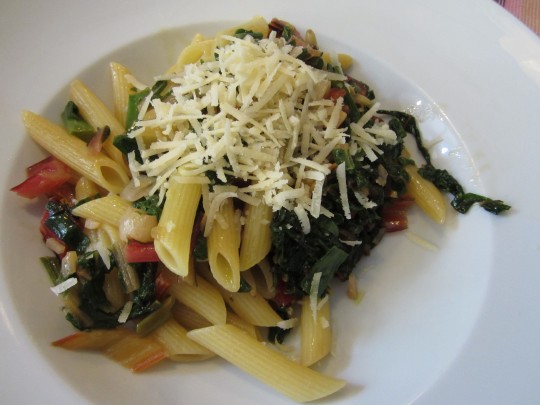 Unsere Mangold Penne!