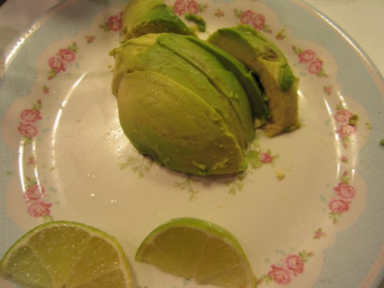 .. und mit Avocado & Limette