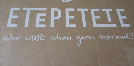 Das Paket sieht schon mal gut aus.