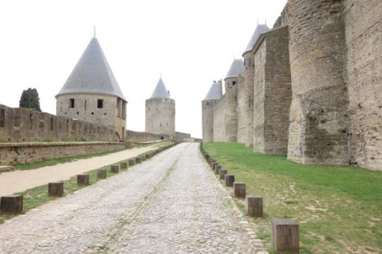 Carcassonne - außerhalb der Stadtmauern noch ansehbar