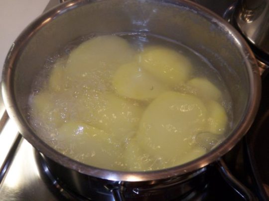 Kartoffeln kochen quasi von selbst.